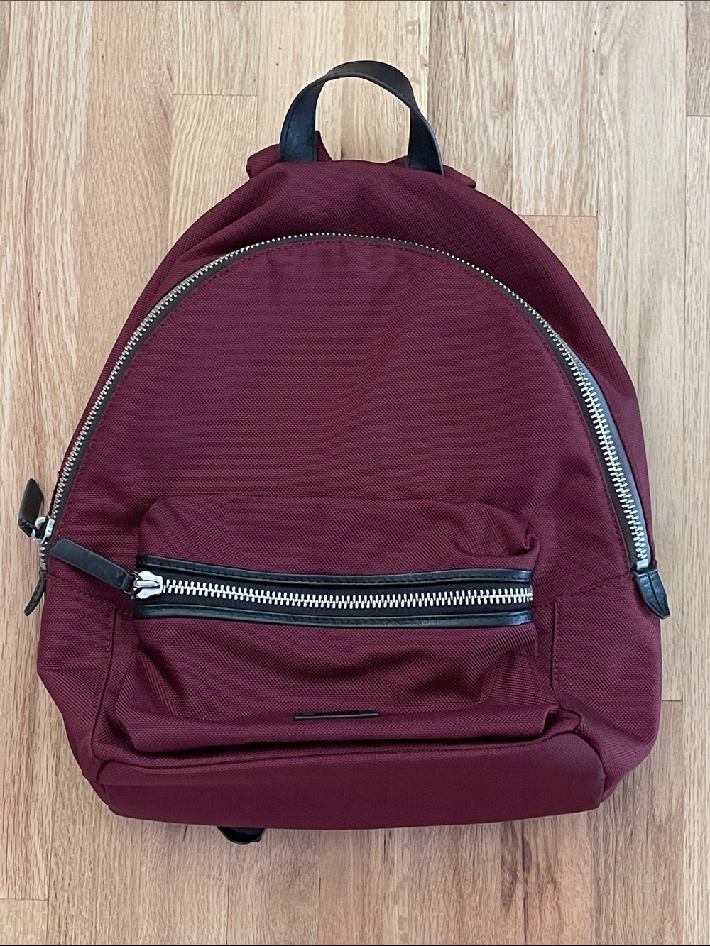 Uri Minkoff Burgundy Classic Backpack
